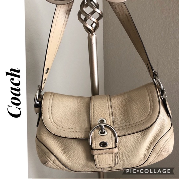 Coach Handbags - Coach Leather Handbag-Authentic-P3